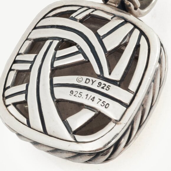 David Yurman Albion 18k Gold & Sterling Silver Pendant - Picture 3 of 3
